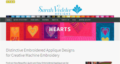 Desktop Screenshot of embroidered-applique.com